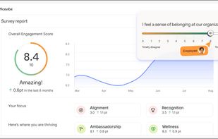 Workleap Officevibe screenshot 1
