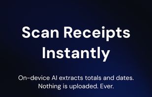 Offline Expense Tracker - Flux screenshot 1
