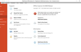 Offline Explorer 8.1