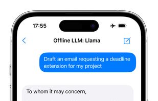 Offline LLM screenshot 1