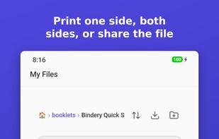 Bindery screenshot 2