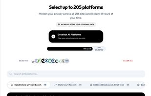 Main Functionality of selecting the platforms