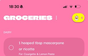 AUTOMATED GROCERY LIST