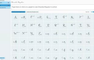 Easily see the hidden glyphs