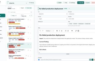 Keep development and support work in one local workspace, with task notes, priorities, deadlines, and tags. No online account is required.