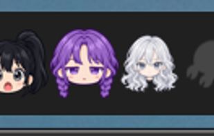 The same menu bar after, with icons replaced