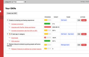 OKR Dash screenshot 1