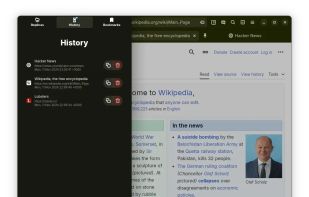 Oku Web Browser screenshot 2