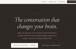 Olive is designed to fast track your mental health progress