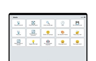 OliveTin screenshot 1