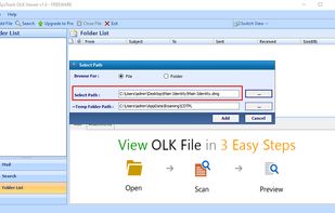 OLK Viewer screenshot 2