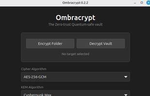 Ombracrypt screenshot 1