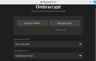 Ombracrypt screenshot 3