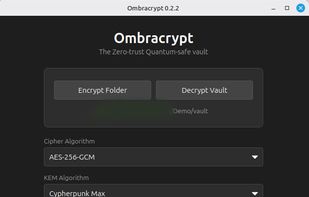 Ombracrypt screenshot 3