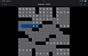 Omni Crosswords screenshot 1