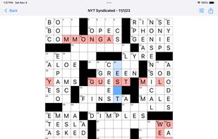 Omni Crosswords screenshot 1