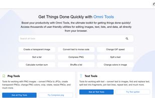 Omni Tools screenshot 1