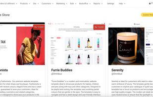 Omnibus template store