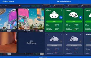 VR Management software