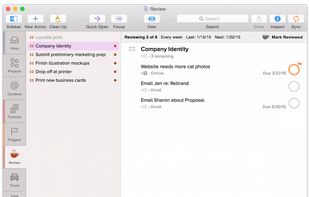 OmniFocus screenshot 1