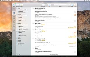 OmniFocus screenshot 3