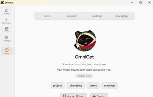 OmniGet screenshot 1