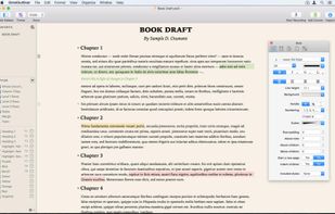 OmniOutliner screenshot 2