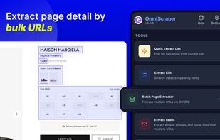 OmniScraper screenshot 2