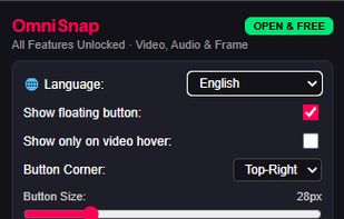 App menu