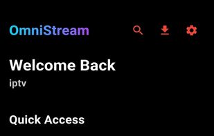 OmniStream IPTV Player screenshot 1