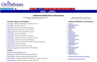 california candidates page