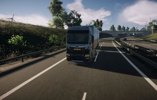 ON THE ROAD - The Truck Simulator screenshot 2