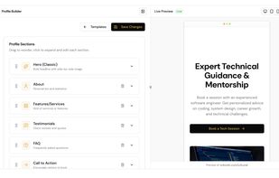 Profile builder