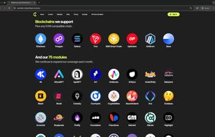 Supported Blockchains and Modules List