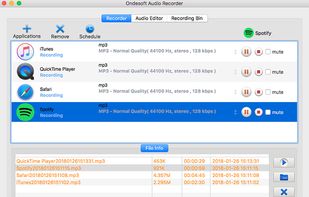 Ondesoft Audio Recorder screenshot 1