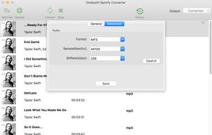 Ondesoft Spotify Converter screenshot 3