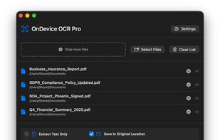 Easy to use interface