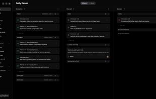 Daily Recap
