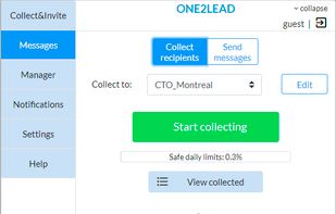 One2Lead screenshot 1