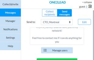 One2Lead screenshot 2