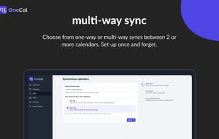 OneCal screenshot 1