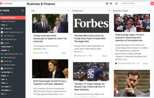 OneFeed Reader screenshot 1