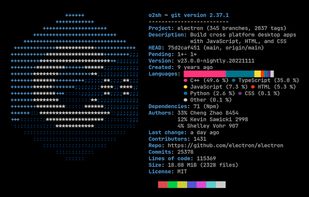 Onefetch screenshot 1