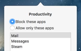 Block Distracting Apps...