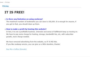 removed advertising from the website, so IT IS NO Ads.