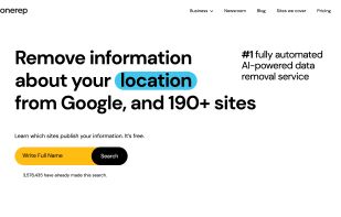 their homepage as of January 2024