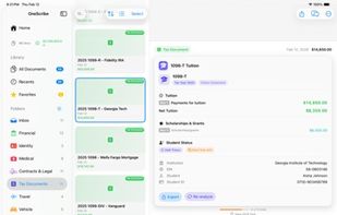 OneScribe - Document Scanner screenshot 1
