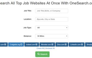 OneSearch.co screenshot 1