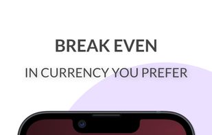 See who owes what in any currency you prefer.