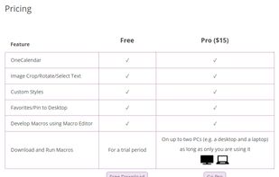 Updated free vs. pro features & fees.